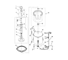 Kenmore 11021292011 basket and tub parts diagram