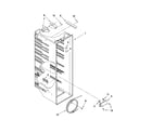 Kenmore 10650223010 refrigerator liner parts diagram
