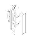 Freezer door parts