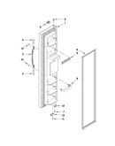 Freezer door parts