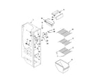 Kenmore 10650273010 freezer liner parts diagram