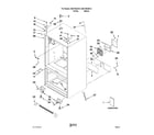 Kenmore 59679242012 cabinet parts diagram