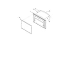 Kenmore 59672013010 freezer door parts diagram