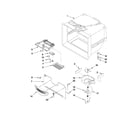 Kenmore 59675939403 freezer liner parts diagram