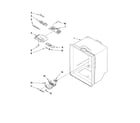 Kenmore Elite 59678573802 refrigerator liner parts diagram