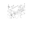 Kenmore Elite 59678573802 icemaker parts diagram