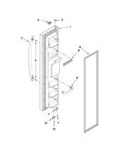 Freezer door parts