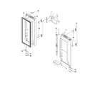 Kenmore Elite 59678283802 refrigerator door parts diagram