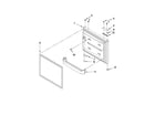 Kenmore 59669932010 freezer door parts diagram