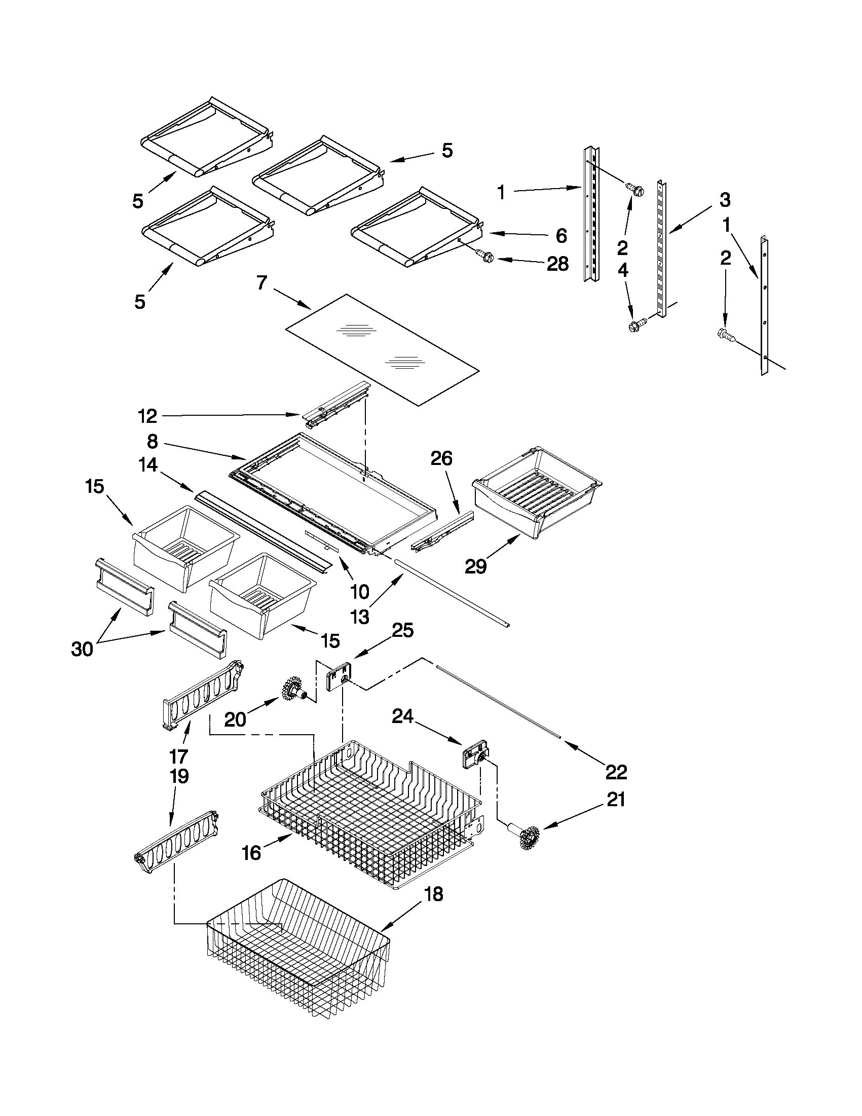 SHELF PARTS