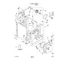 Kenmore 1106062110 cabinet parts diagram