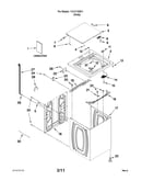 Top and cabinet parts