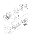Motor and ice container parts
