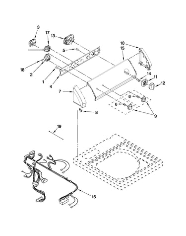 Control panel parts