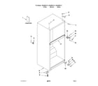 Kenmore 10662522110 cabinet parts diagram