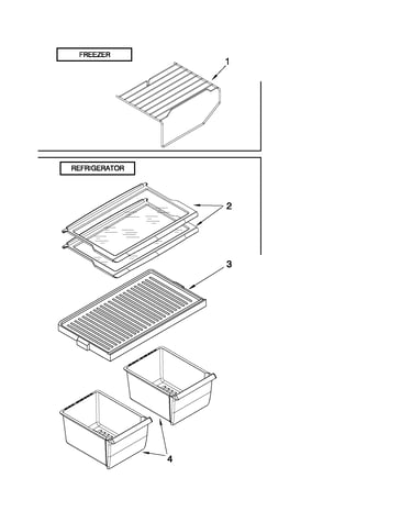Shelf parts