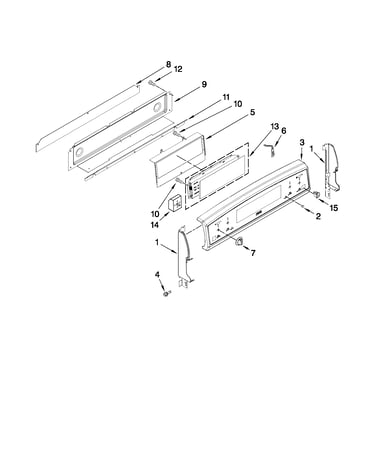 Control panel parts