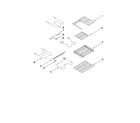 Kenmore 62960008601 rack and element parts diagram