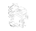 Kenmore Elite 59678283804 freezer liner parts diagram