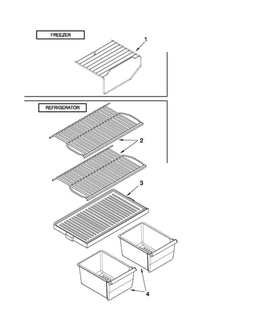 Shelf parts