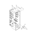 Kenmore 10641562802 refrigerator liner parts diagram