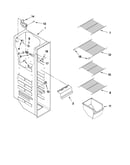 Freezer liner parts