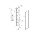Kenmore 10641563802 freezer door parts diagram
