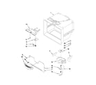 Kenmore 59667993608 freezer liner parts diagram