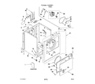 Kenmore 11061252011 cabinet parts diagram
