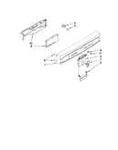 Control panel and latch parts