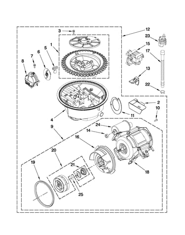 Pump and motor parts