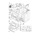 Kenmore 11076002011 cabinet parts diagram