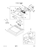 Top and console parts