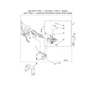 Kenmore 11078002011 w10293911 burner assembly diagram