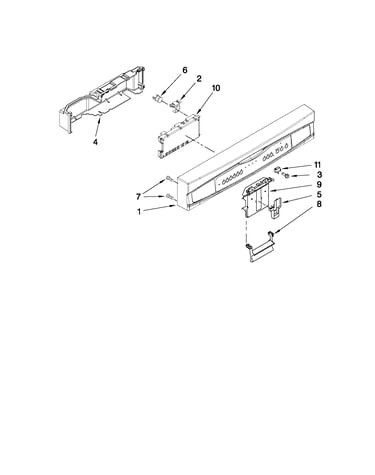 Control panel parts