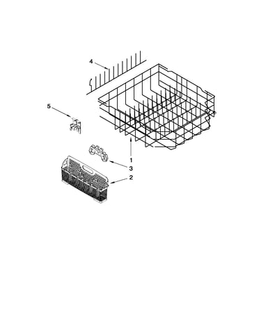 Lower rack parts
