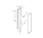 Kenmore 10650228010 freezer door parts diagram