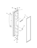 Freezer door parts