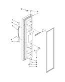 Freezer door parts