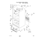 Kenmore 59679532013 cabinet parts diagram