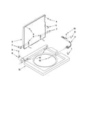Washer top and lid parts