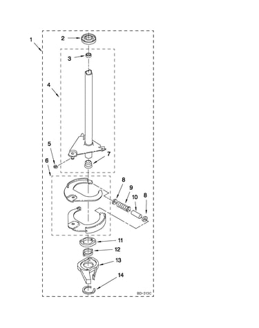 Brake and drive tube parts