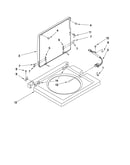 Washer top and lid parts