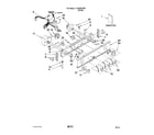 Kenmore 11098752799 washer/dryer control panel parts diagram