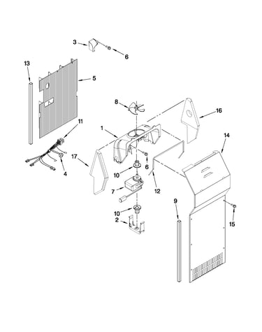 Air flow parts