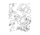 Kenmore 1101820299 dryer bulkhead parts diagram