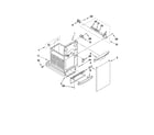 Kenmore 66513612102 container parts diagram