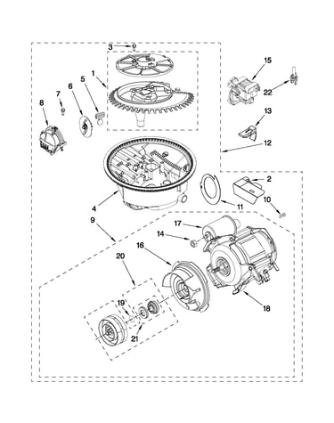 Pump and motor parts