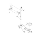 Kenmore 66517742K013 fill, drain and overfill parts diagram