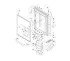 Kenmore 59667252601 refrigerator door parts diagram